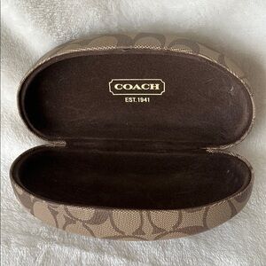 Coach Brown Sunglasses Case